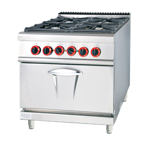 4-Burner Gas Range & Single Oven