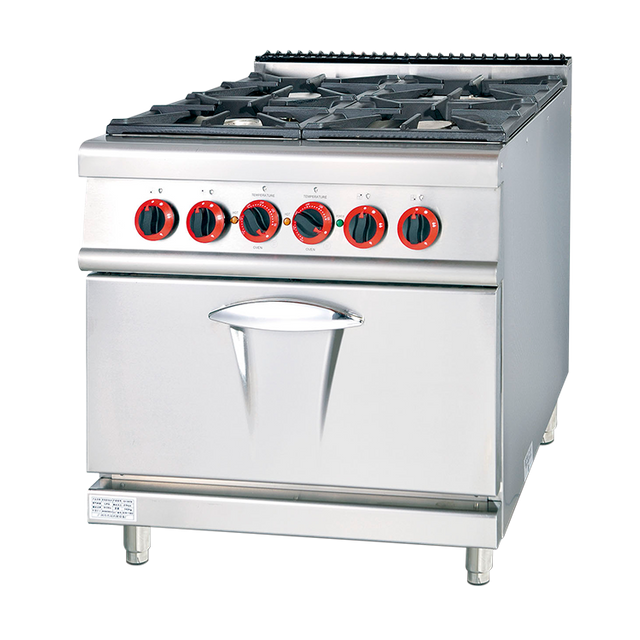 4-Burner Gas Range & Single Oven