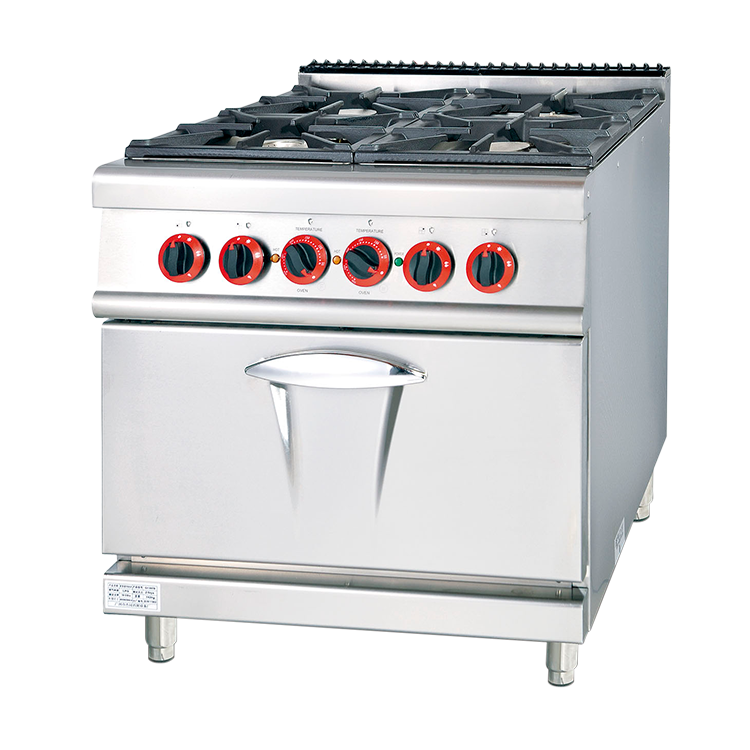 4-Burner Gas Range & Single Oven
