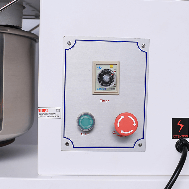 Astar 10L 4KG Stainless Steel Bowl Double Speed Spiral Mixer For Bakery