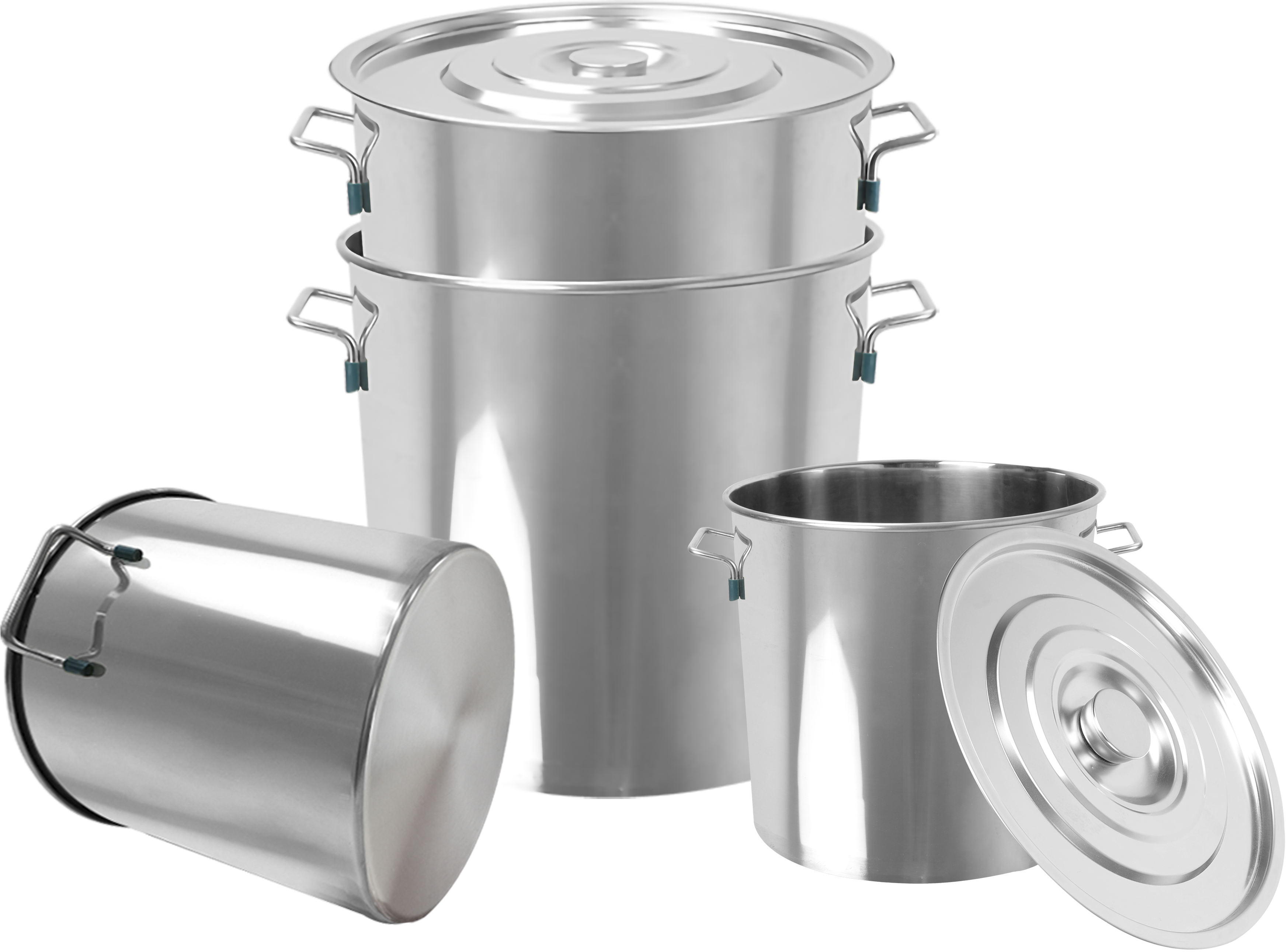 Astar All Stainless Steel Composite Soup Bucket CSB-250
