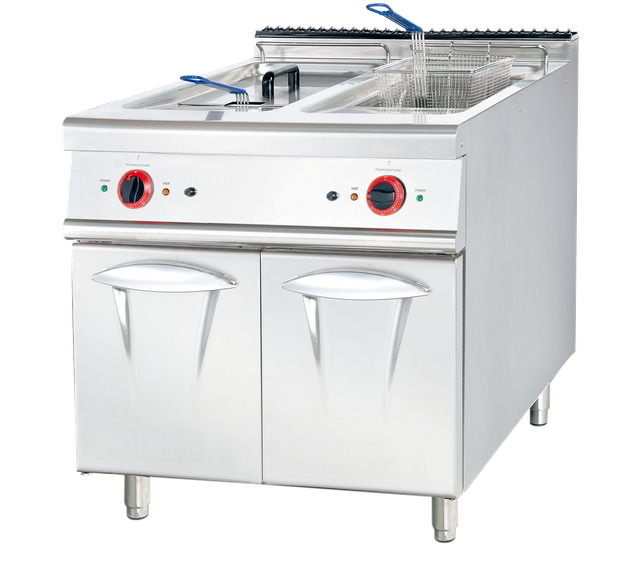 Astar-Electric Fryer(2-Tan & 2-Basket) with Cabinet-ASDF-885/ASDF-785