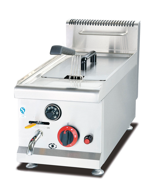 Astar-1-Tank 1-Basket Counter Top Gas Fryer -AS-535