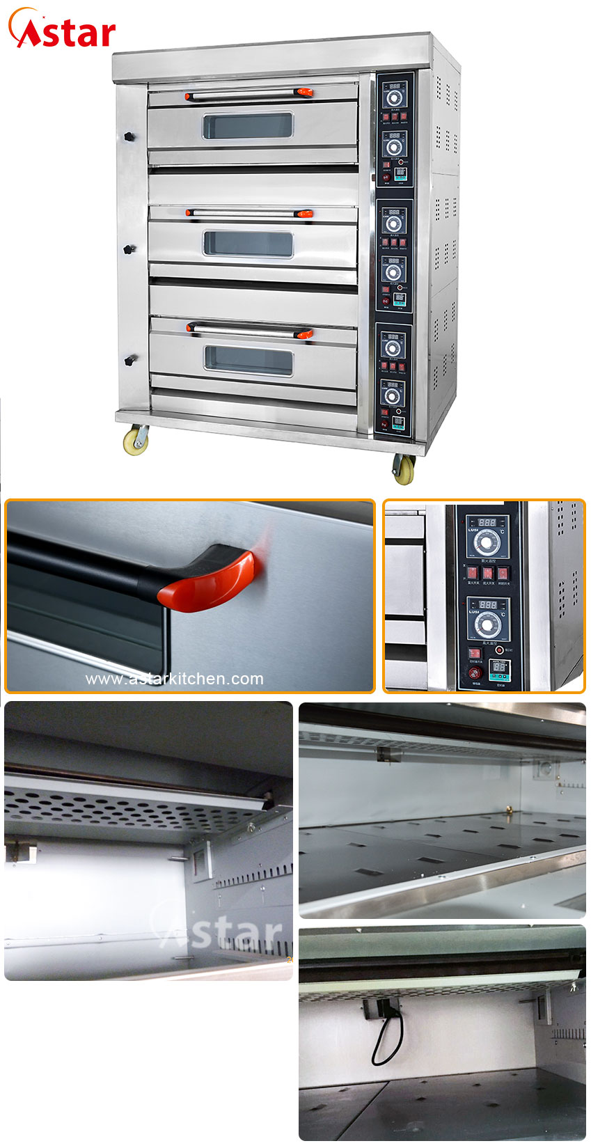 GAS Deck oven HGB-60Q (2)