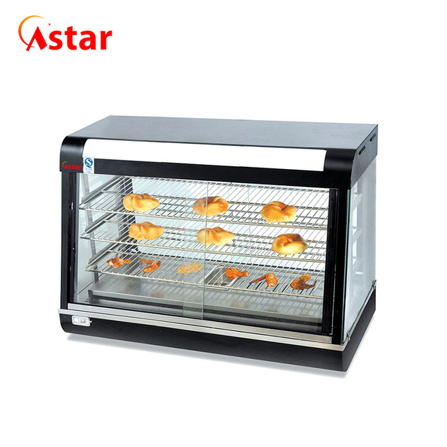 Astar Electric Curved Glass Warming Showcase 