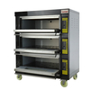 Astar Fashion Black Titanium Oven Series (computer panel) Electric Deck Oven 3 Deck 6 Trays
