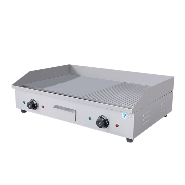 Astar-Electric Griddle 1/3 Grooved-AS-822