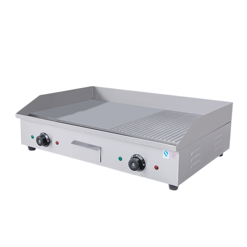 Astar-Electric Griddle 1/3 Grooved-AS-822