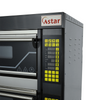 Astar Fashion Black Titanium Oven Series (computer panel) Electric Deck Oven 2 deck 4 trays