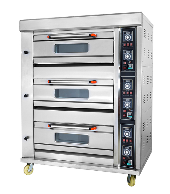 Astar 3 Decks 6 Trays Gas Baking Equipment