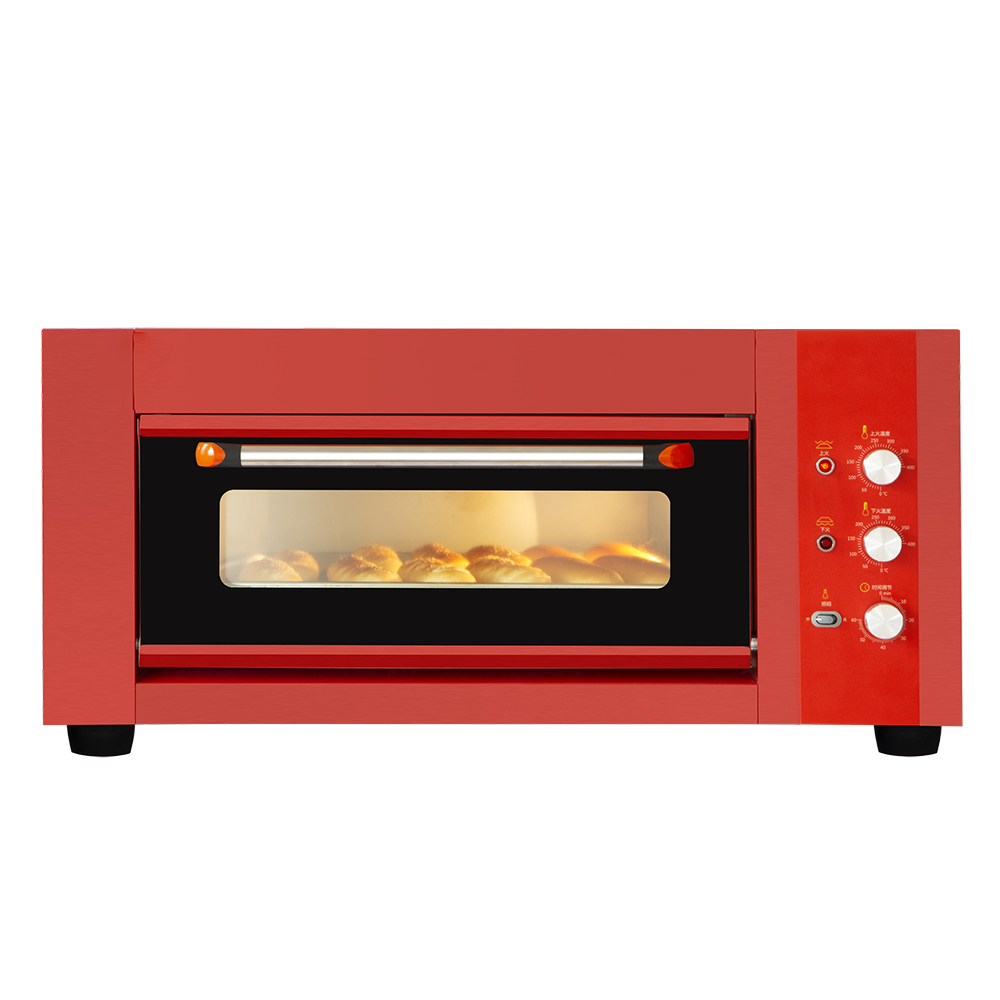 Red Color Electric Oven