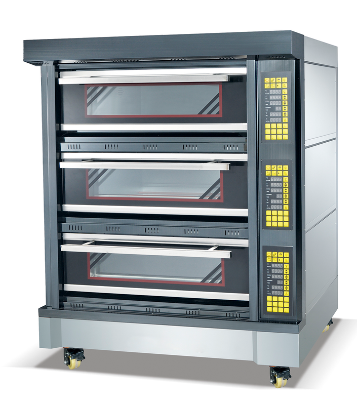Bakery Equipment Black Titanium Electric Deck Oven Series 