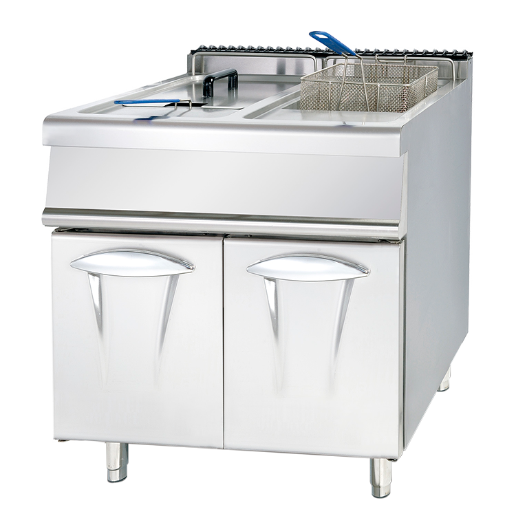 Astar- Gas 2-Tank Fryer (2-Basket) with Cabinet -ASGF-985 