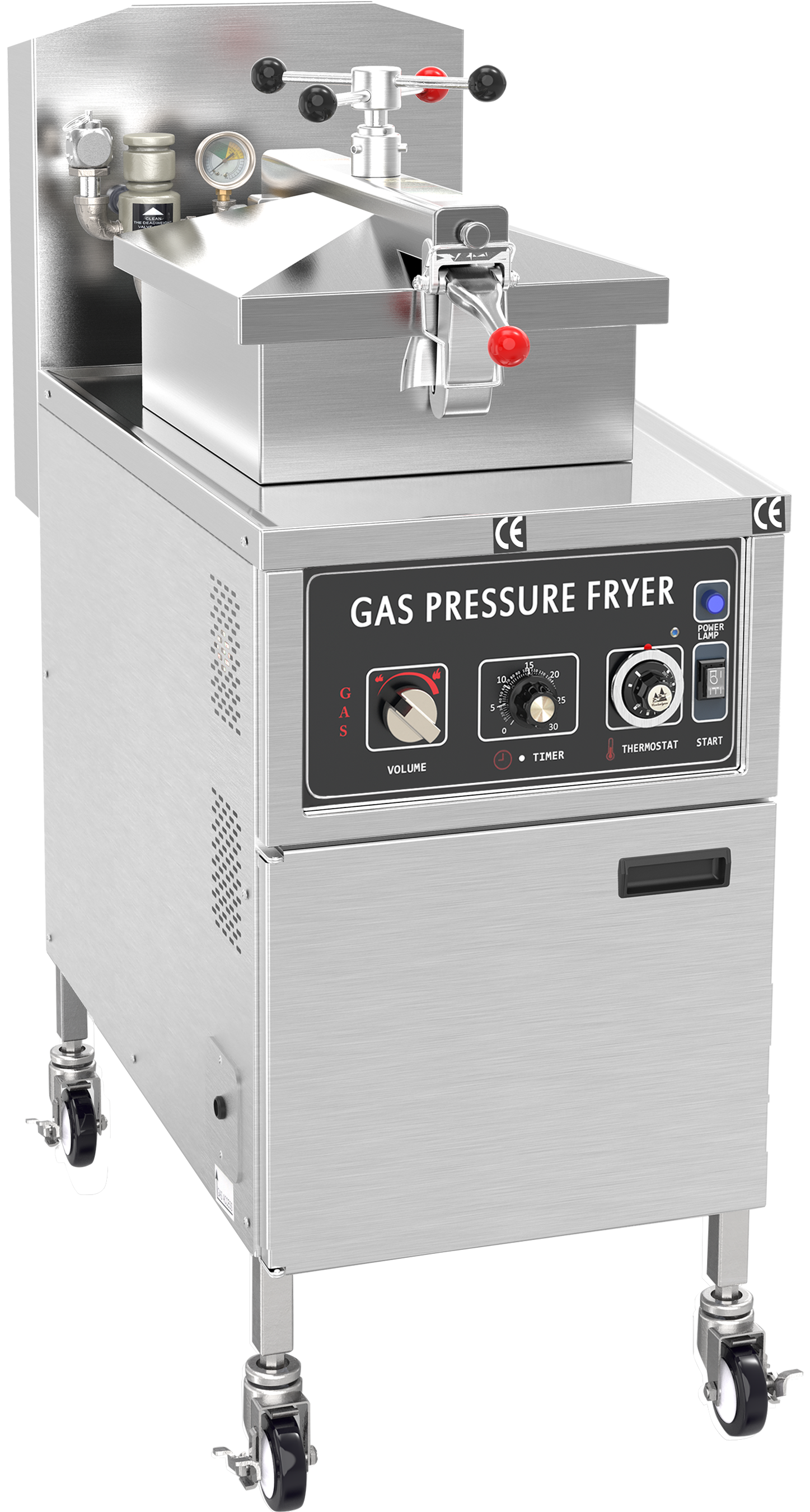Astar-Mechanical Control Gas Pressure Fryer-ASXZ-25