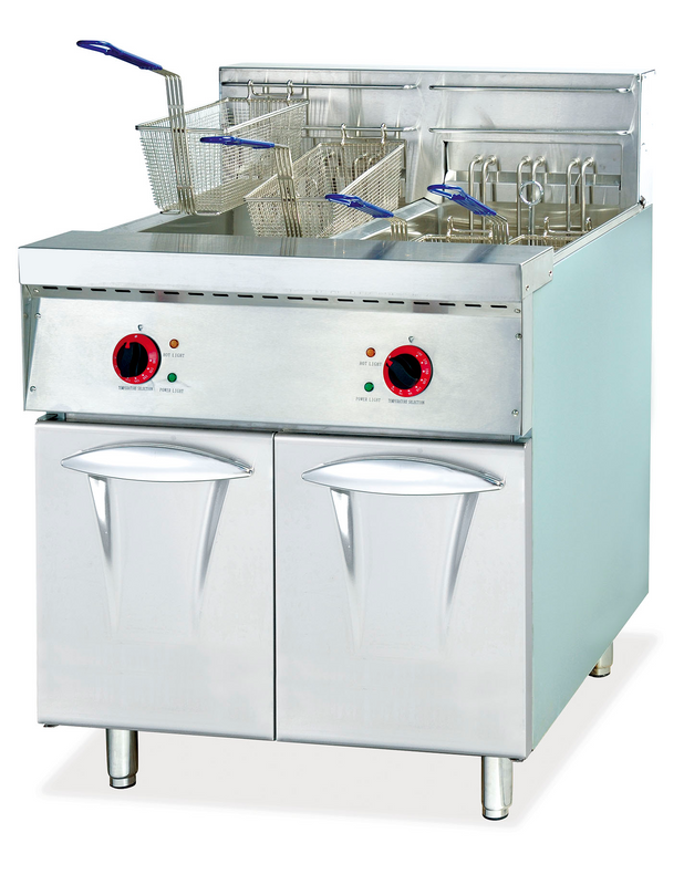 Astar-2-Tank 4-Basket Electric Fryer (28L+28L)-AS-26-2
