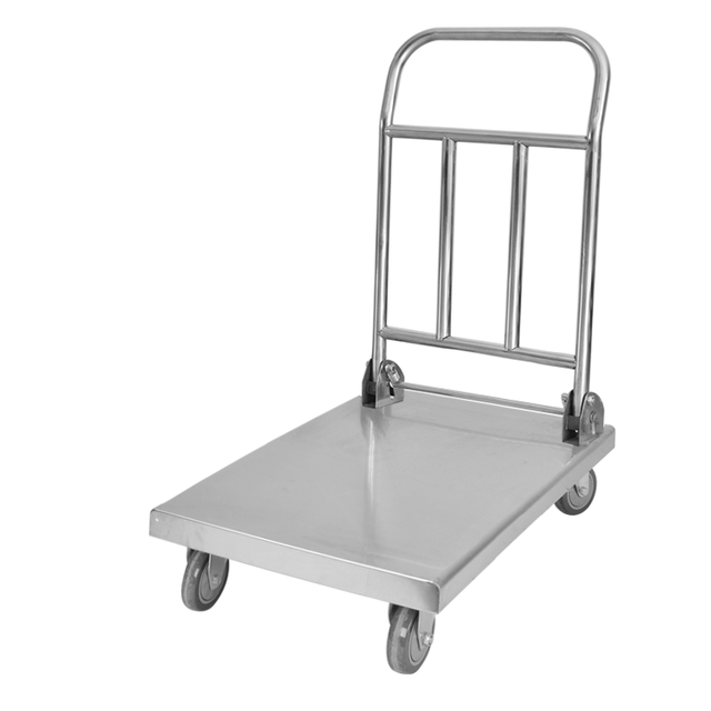 Astar Folding Flatbed Car/Square Pipe Five-bucket collection car AS-FC-L