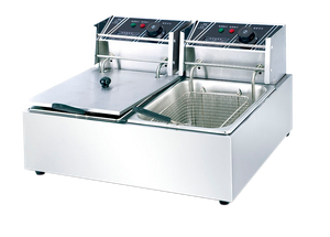 Astar-2-Tank 2-Basket Electric Fryer -AS-82