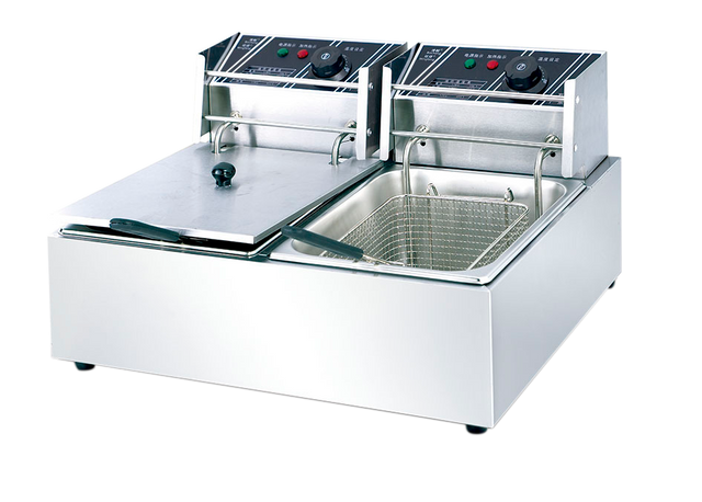 Astar-2-Tank 2-Basket Electric Fryer -AS-82