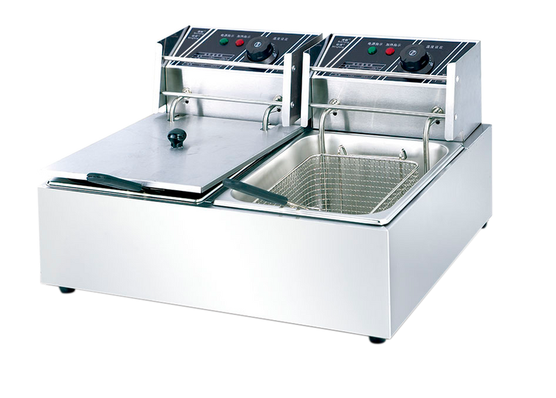 Astar-2-Tank 2-Basket Electric Fryer -AS-82