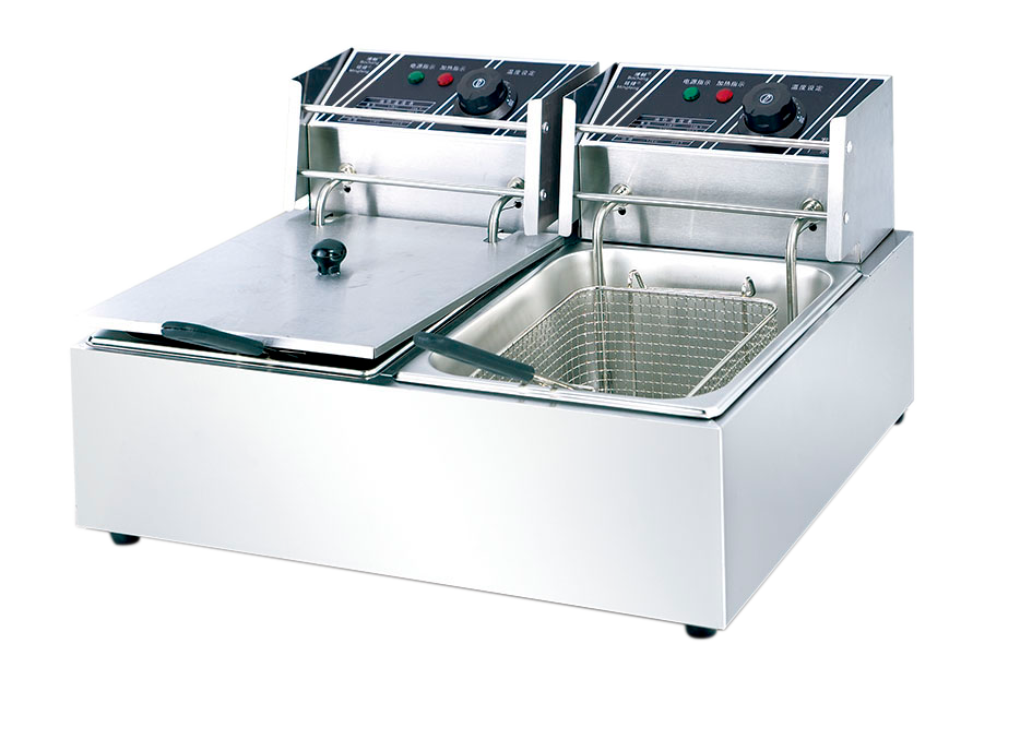 Astar-2-Tank 2-Basket Electric Fryer -AS-82