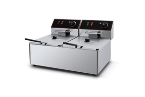 Astar-2-Tank 2-Basket Electric Fryer-AS-8L-2