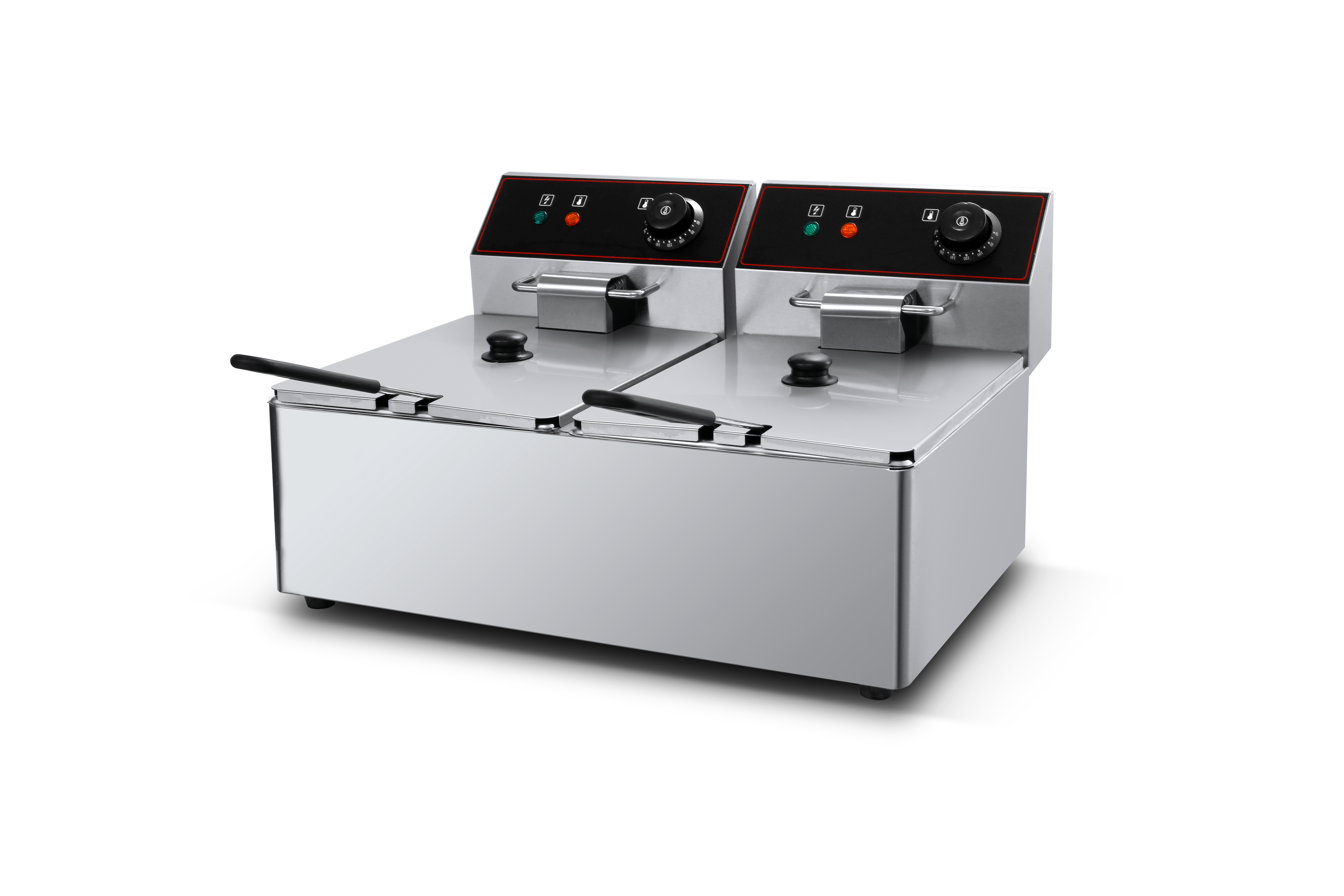 Astar-2-Tank 2-Basket Electric Fryer-AS-8L-2