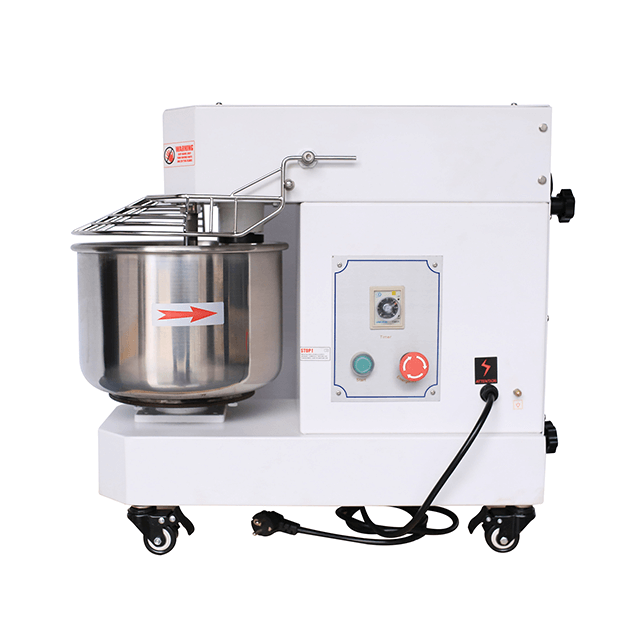Astar 10L 4KG Stainless Steel Bowl Double Speed Spiral Mixer For Bakery