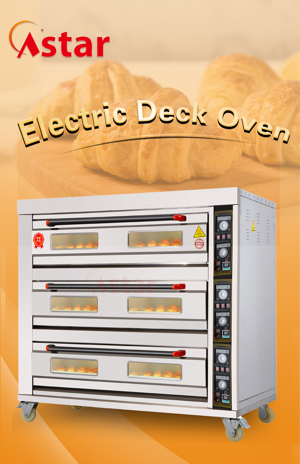 Crown B deck oven (1)