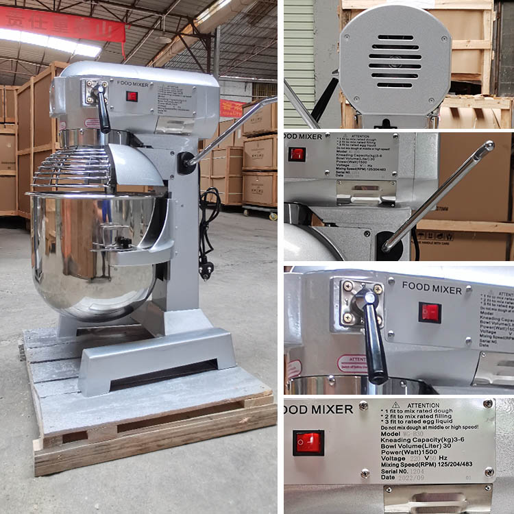 Astar Bakery Machine Kitchen Equipment Food Mixer 30L